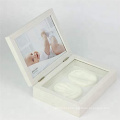 high quality 5x7 inch Baby Handprint Kit & Footprint Double Photo Frame for Newborn Girls and Boys Personalized Baby Gifts